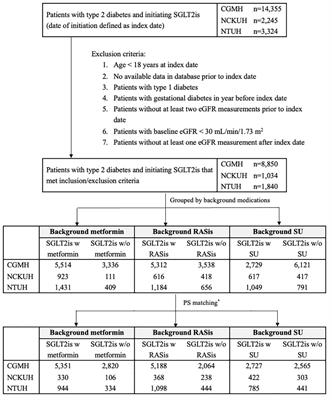 Kidney outcomes with SGLT2is for type 2 diabetes patients: does background treatment with metformin or RASis matter?